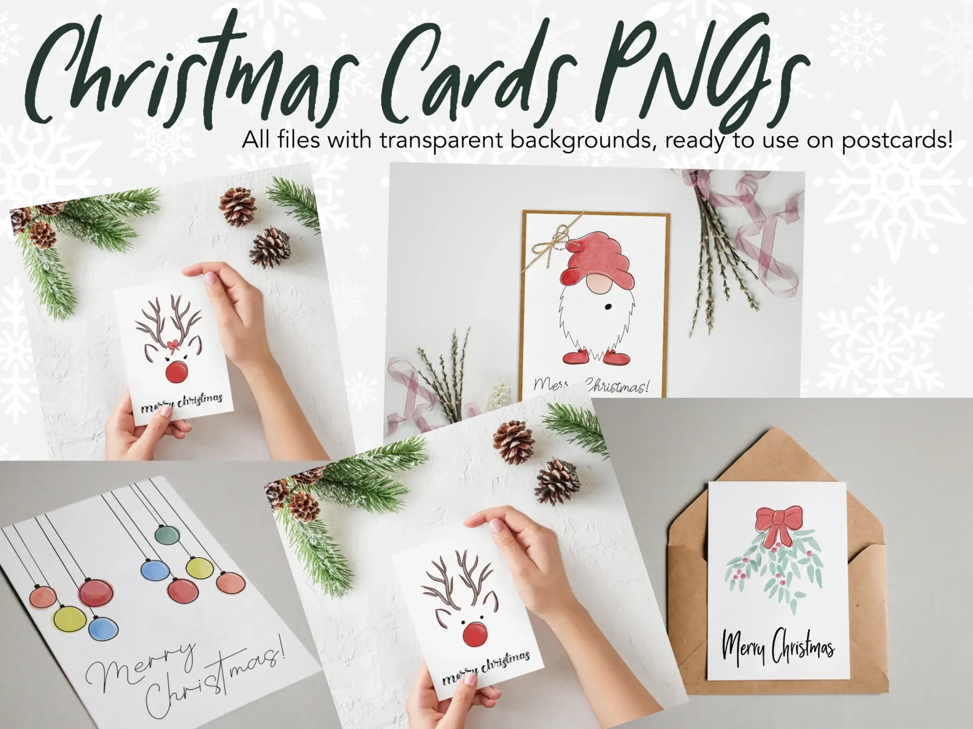 01 christmas cards freebies over pic