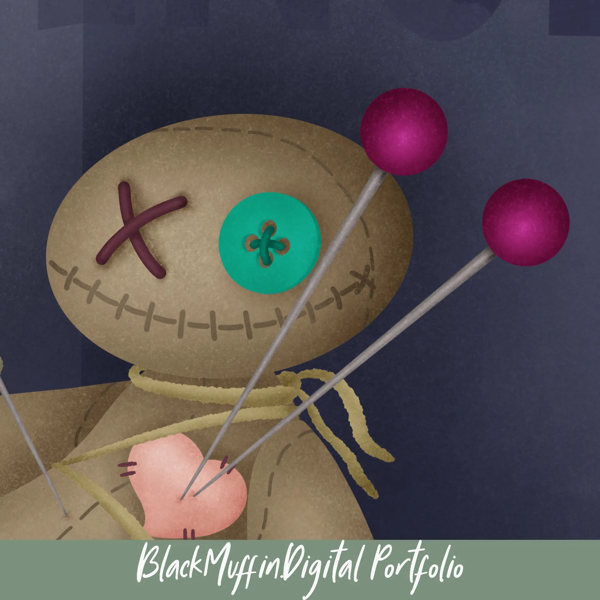 spooky cute illustrations portfolio4