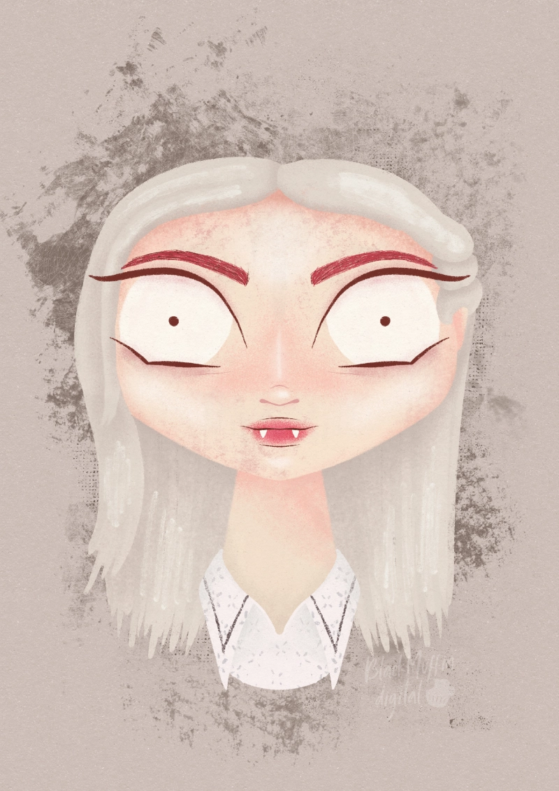 spooky faces portfolio art6