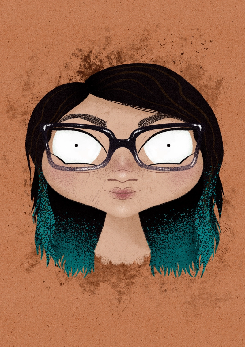 spooky faces portfolio art7